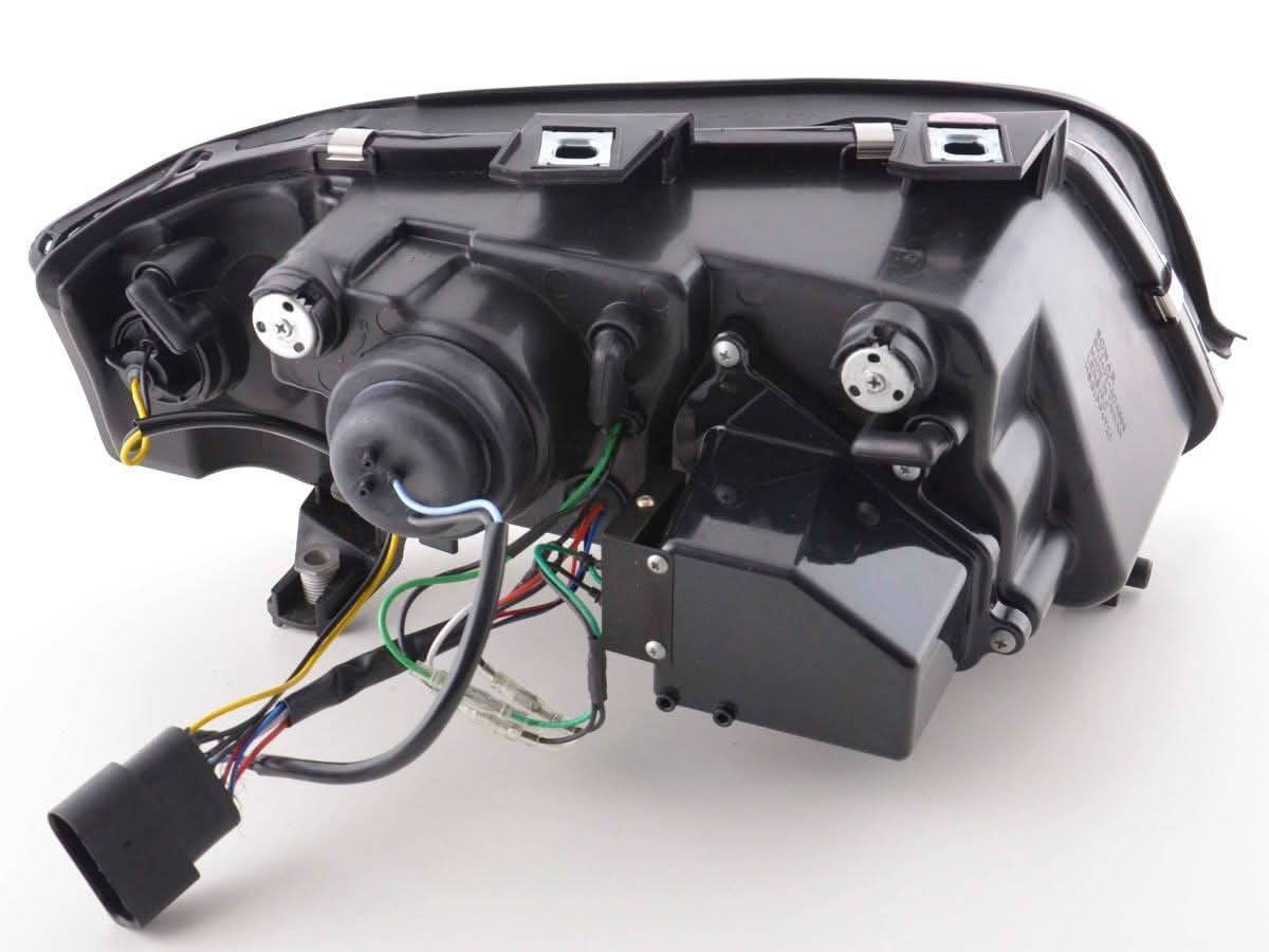 Audi A6 (C5 4B) Chrome LED Headlights with Daytime Running Lights (2001-2004) - K2 Industries
