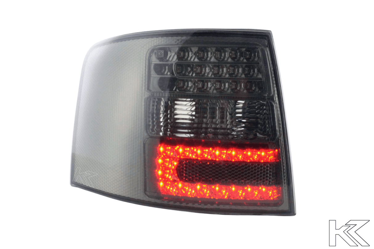 Audi A6 (C5/4B) Avant Black Smoke LED Taillights Set (1997-2003) - K2 Industries