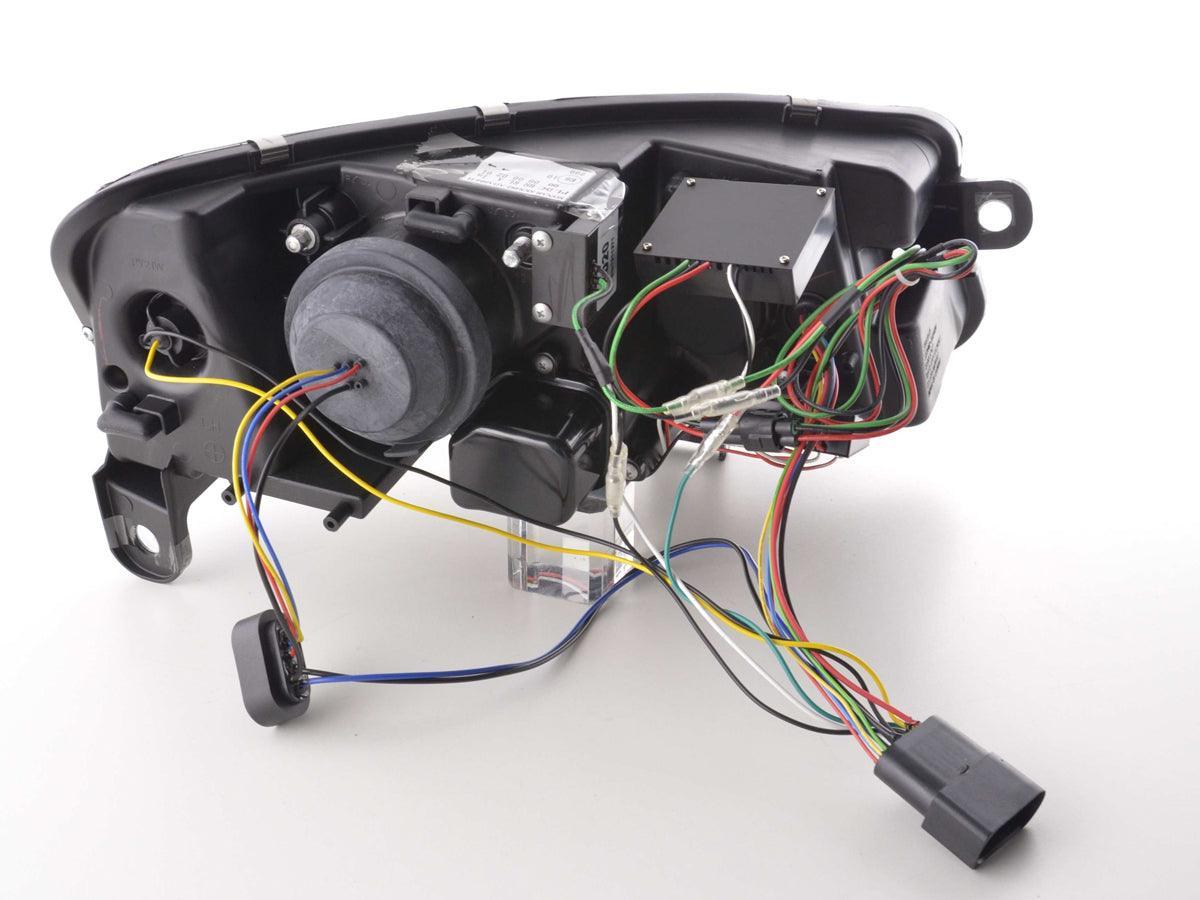 Audi A6 (C6 4F) Chrome LED Headlights with Daytime Running Lights (2004-2008) - K2 Industries