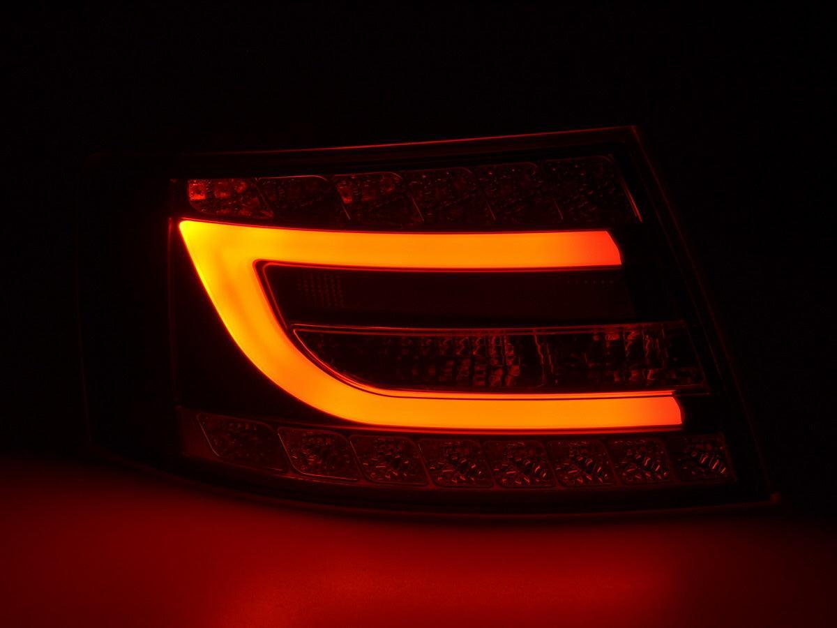 Audi A6 (C6/4F) Sedan Black LED Taillights Set (2004-2008) - K2 Industries