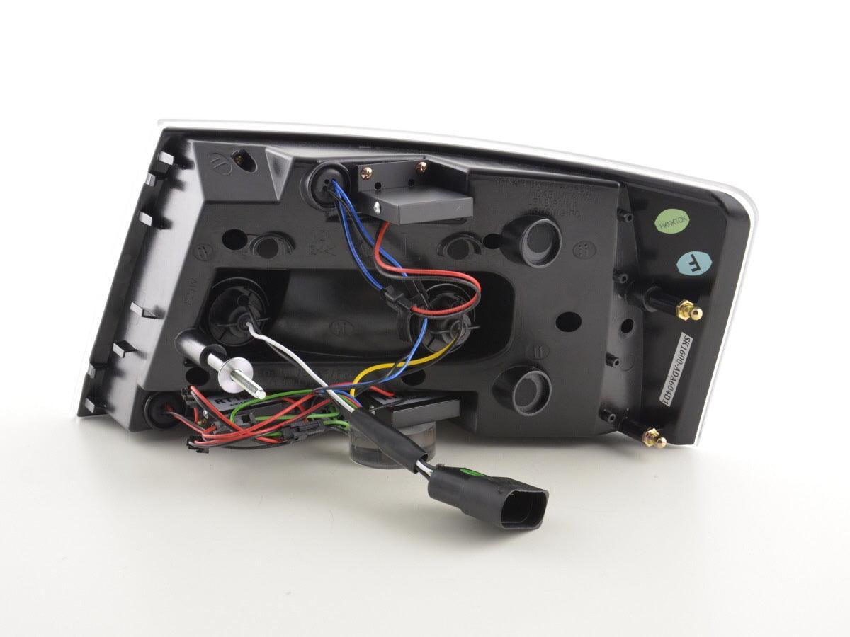 Audi A6 (C6/4F) Sedan Black LED Taillights Set (2004-2008) - K2 Industries