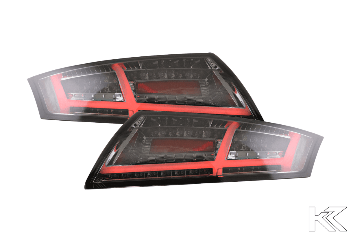 Audi TT 8J Black Dynamic LED Tail Lights (2006-2014) - K2 Industries