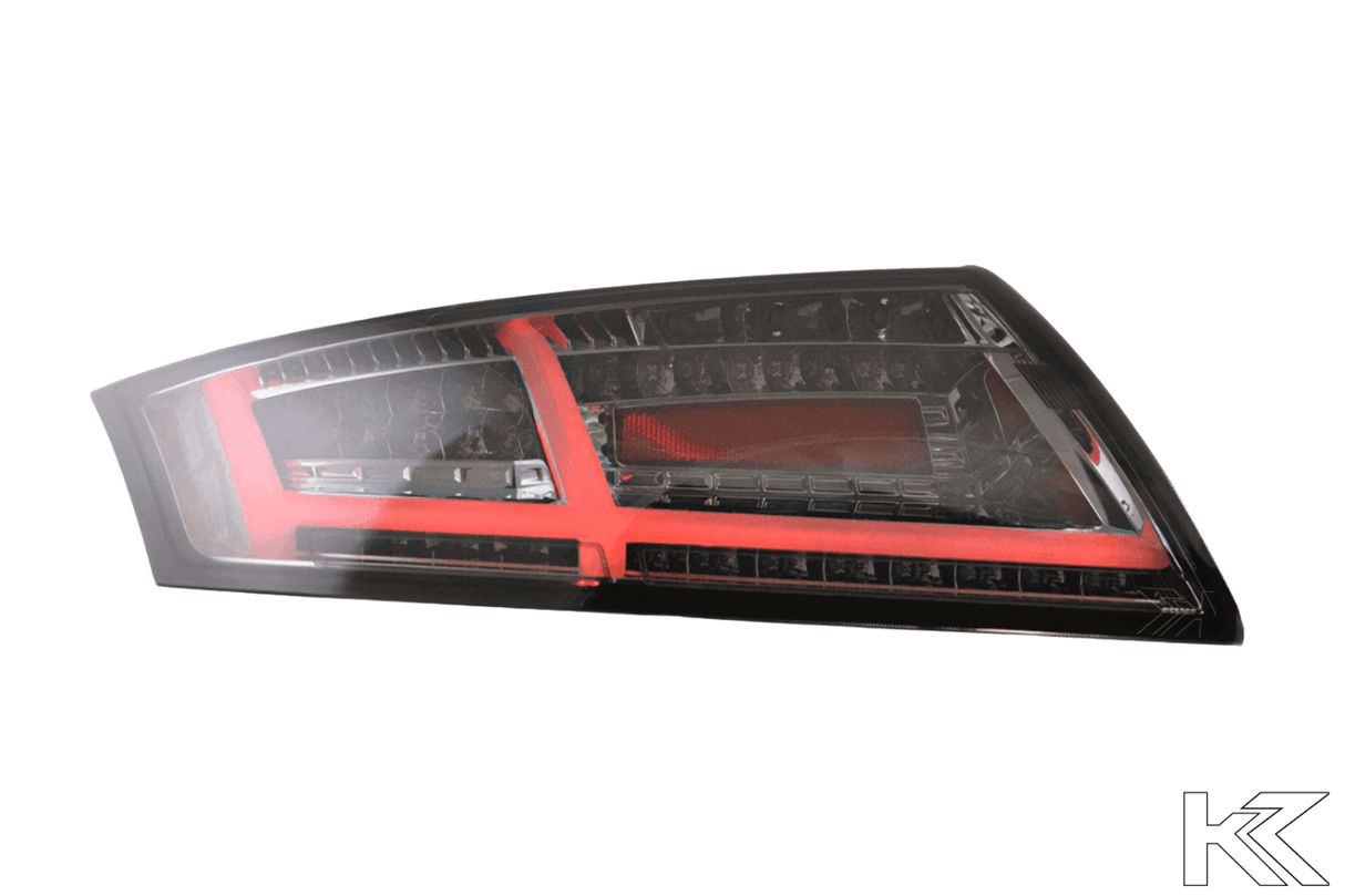 Audi TT 8J Black Dynamic LED Tail Lights (2006-2014) - K2 Industries