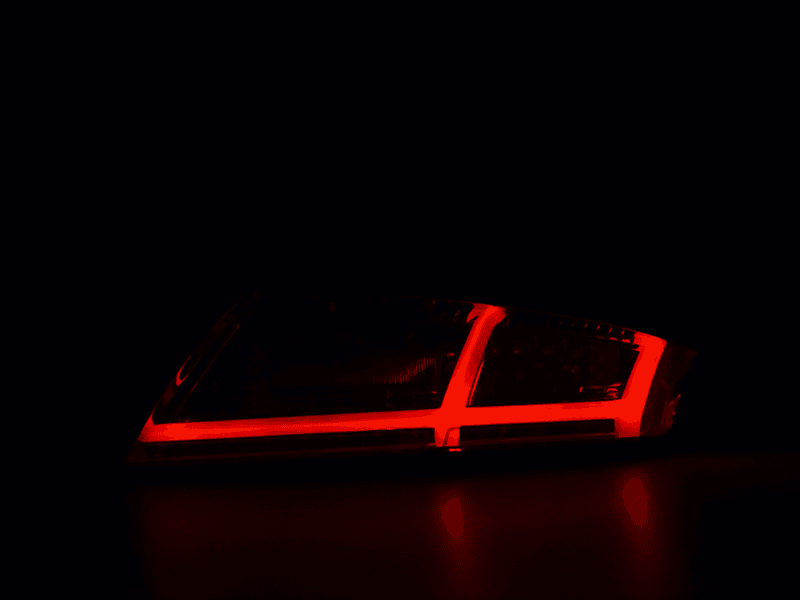 Audi TT 8J Black Dynamic LED Tail Lights (2006-2014) - K2 Industries