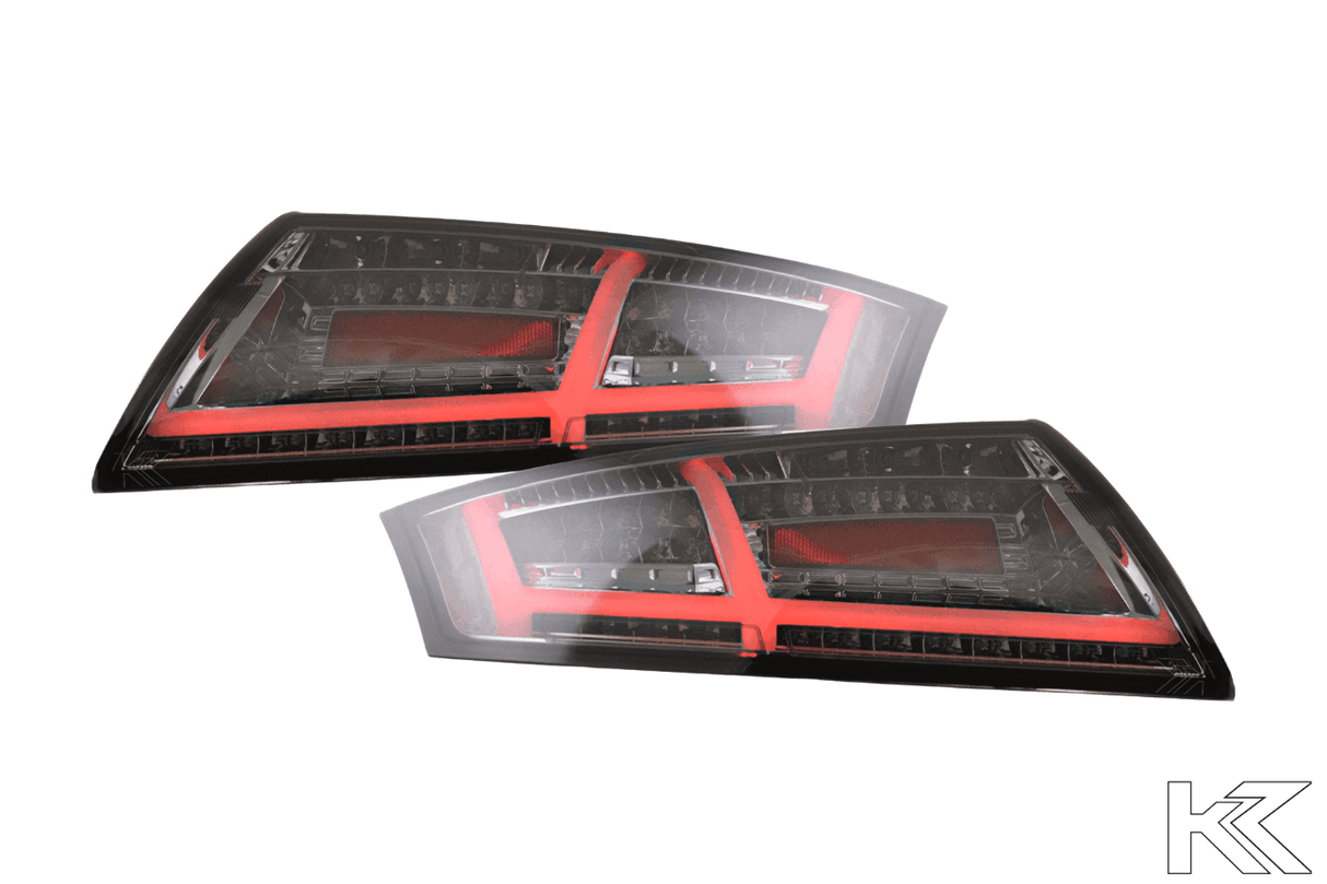 Audi TT 8J Black Dynamic LED Tail Lights (2006-2014) - K2 Industries