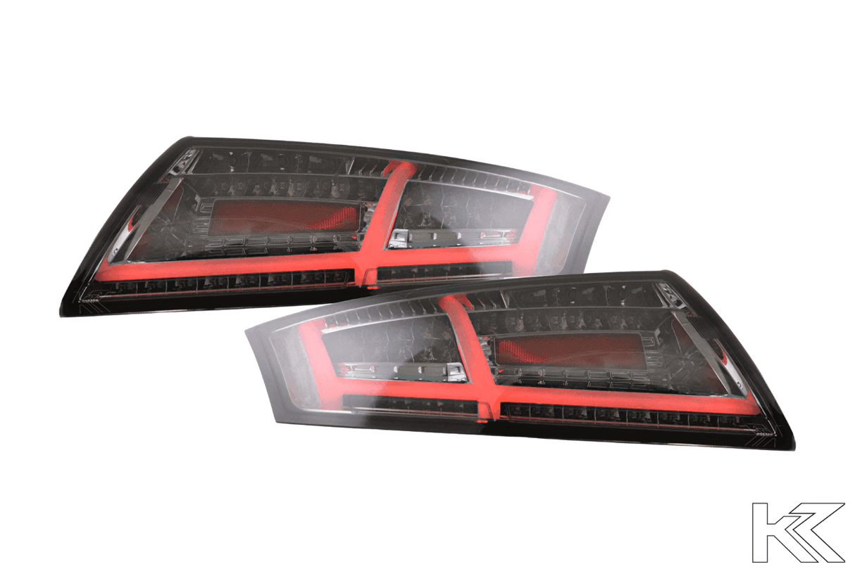 Audi TT 8J Black Dynamic LED Tail Lights (2006-2014) - K2 Industries