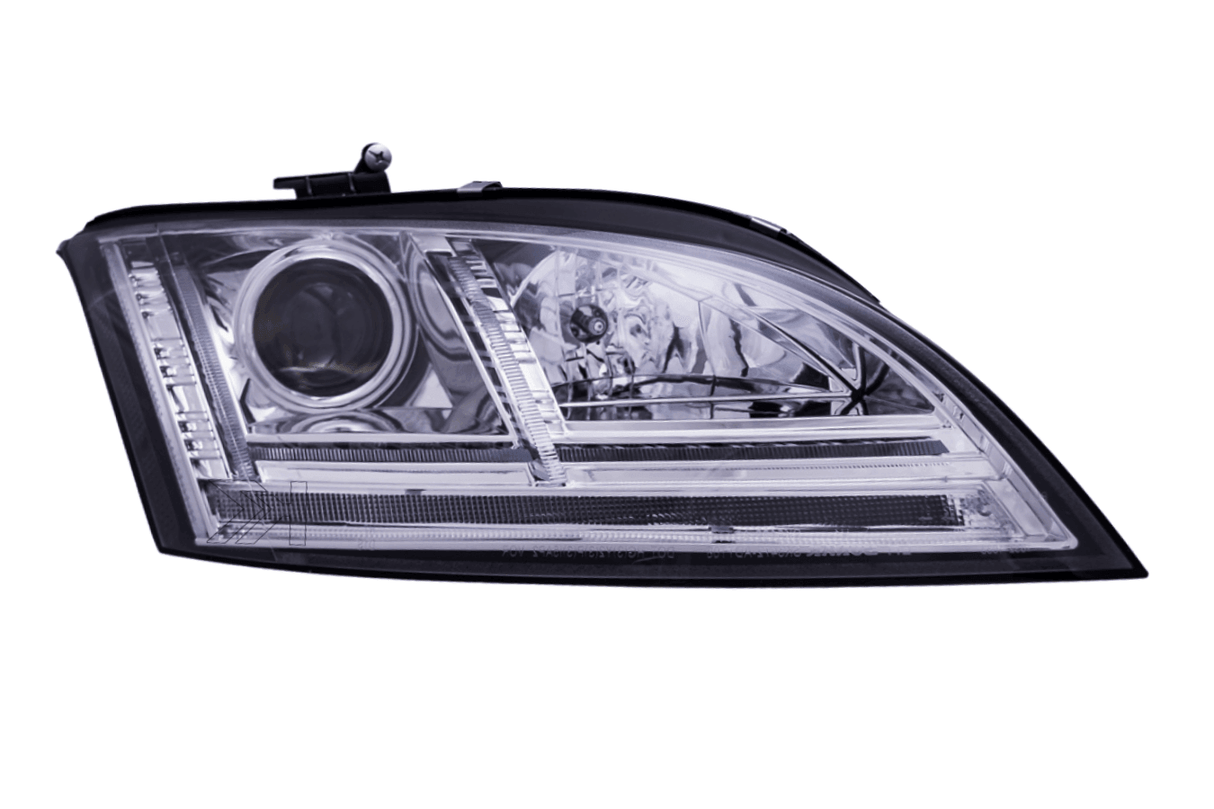 Audi TT 8J Chrome Daylight LED Parking Light Headlights (2006-2011) - K2 Industries