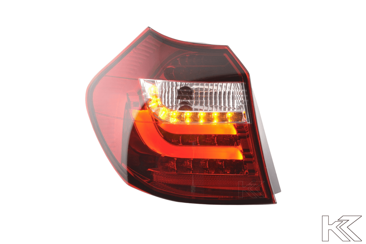 BMW 1-Series E81 3/5 Door Red LED Taillights Set (2007-2011) - K2 Industries
