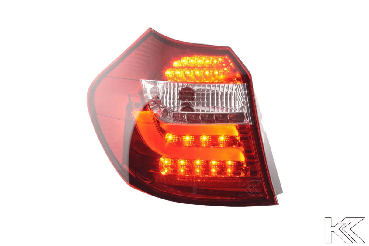 BMW 1-Series E81 3/5 Door Red LED Taillights Set (2007-2011) - K2 Industries