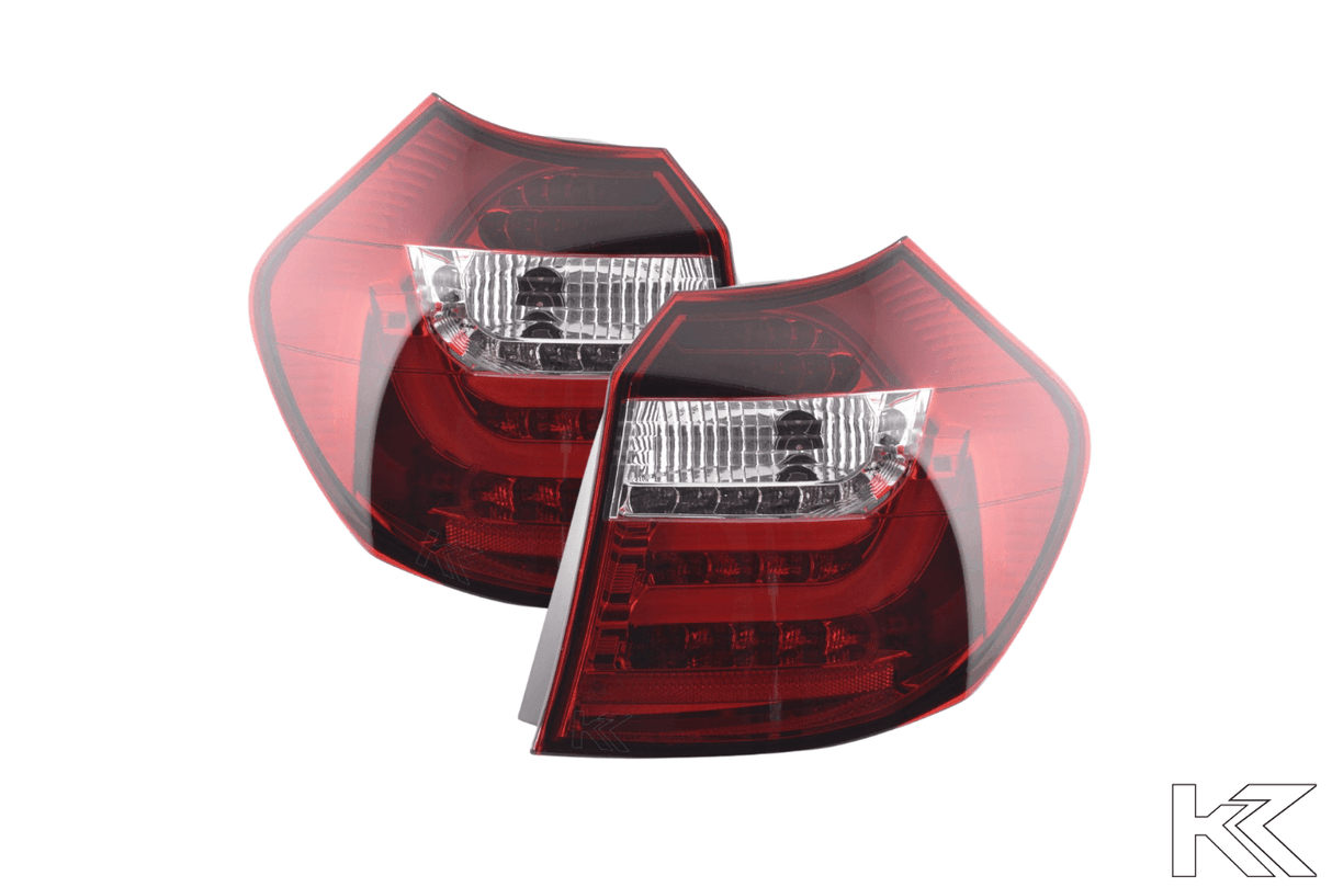 BMW 1-Series E81 3/5 Door Red LED Taillights Set (2007-2011) - K2 Industries