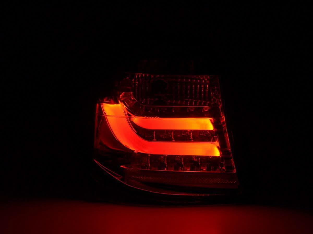 BMW 1-Series E81 3/5 Door Red LED Taillights Set (2007-2011) - K2 Industries