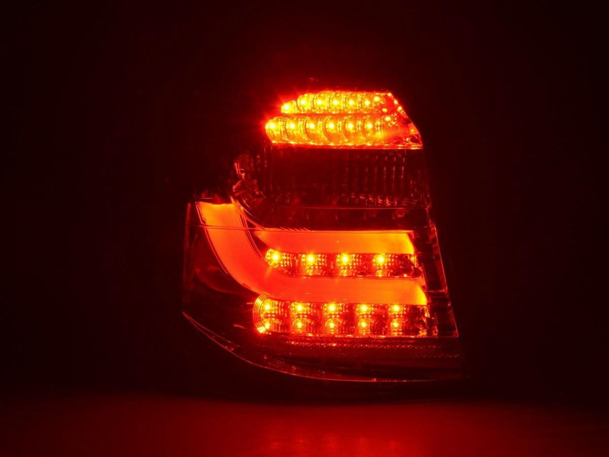 BMW 1-Series E81 3/5 Door Red LED Taillights Set (2007-2011) - K2 Industries