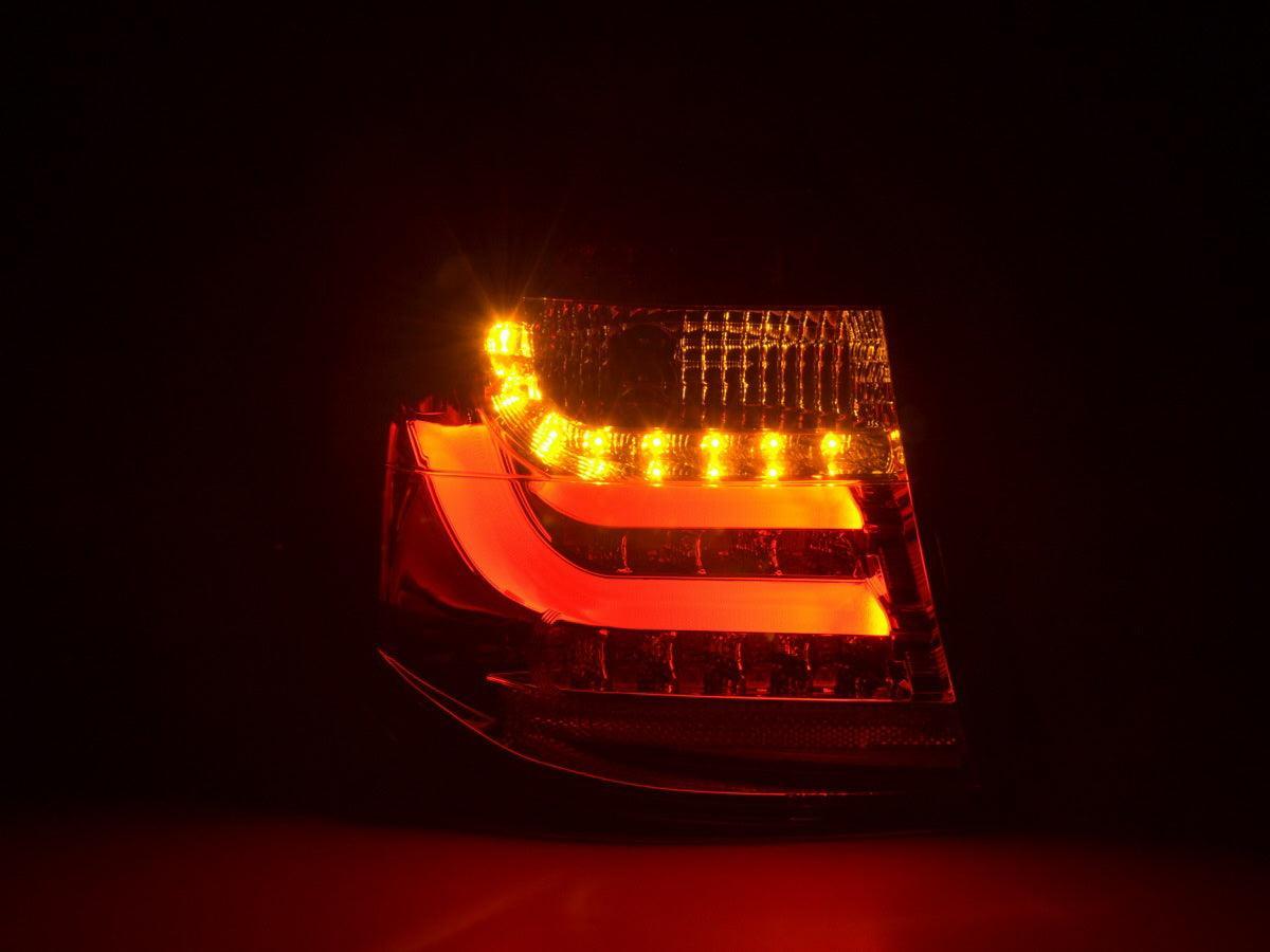 BMW 1-Series E81 3/5 Door Red LED Taillights Set (2007-2011) - K2 Industries