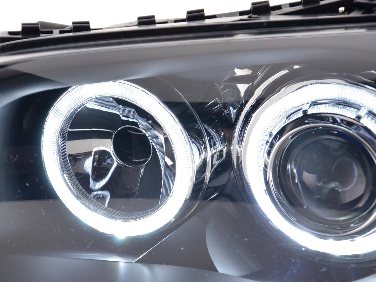 BMW 1-Series E81/E82/E87/E88 Angel Eyes LED Headlights (2004-2013) - K2 Industries