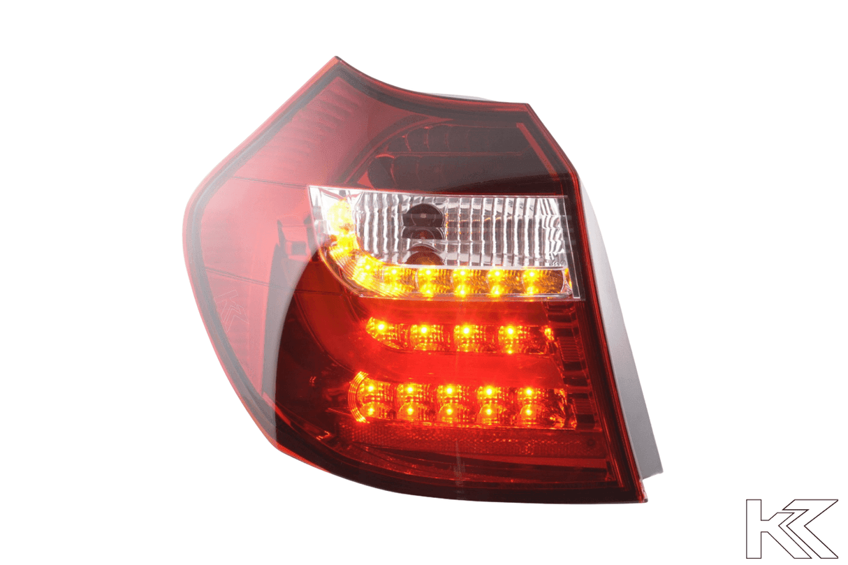 BMW 1 Series E87 / E81 3/5-Door Red LED Taillights (2004-2006) - K2 Industries