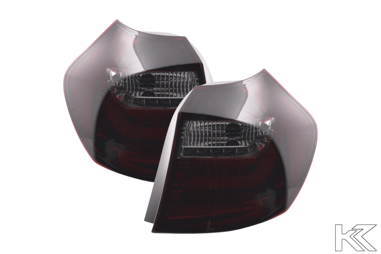 BMW 1 Series E87/E81 - 3/5-Door Red/Smoked LED Taillights (2004-2007) - K2 Industries