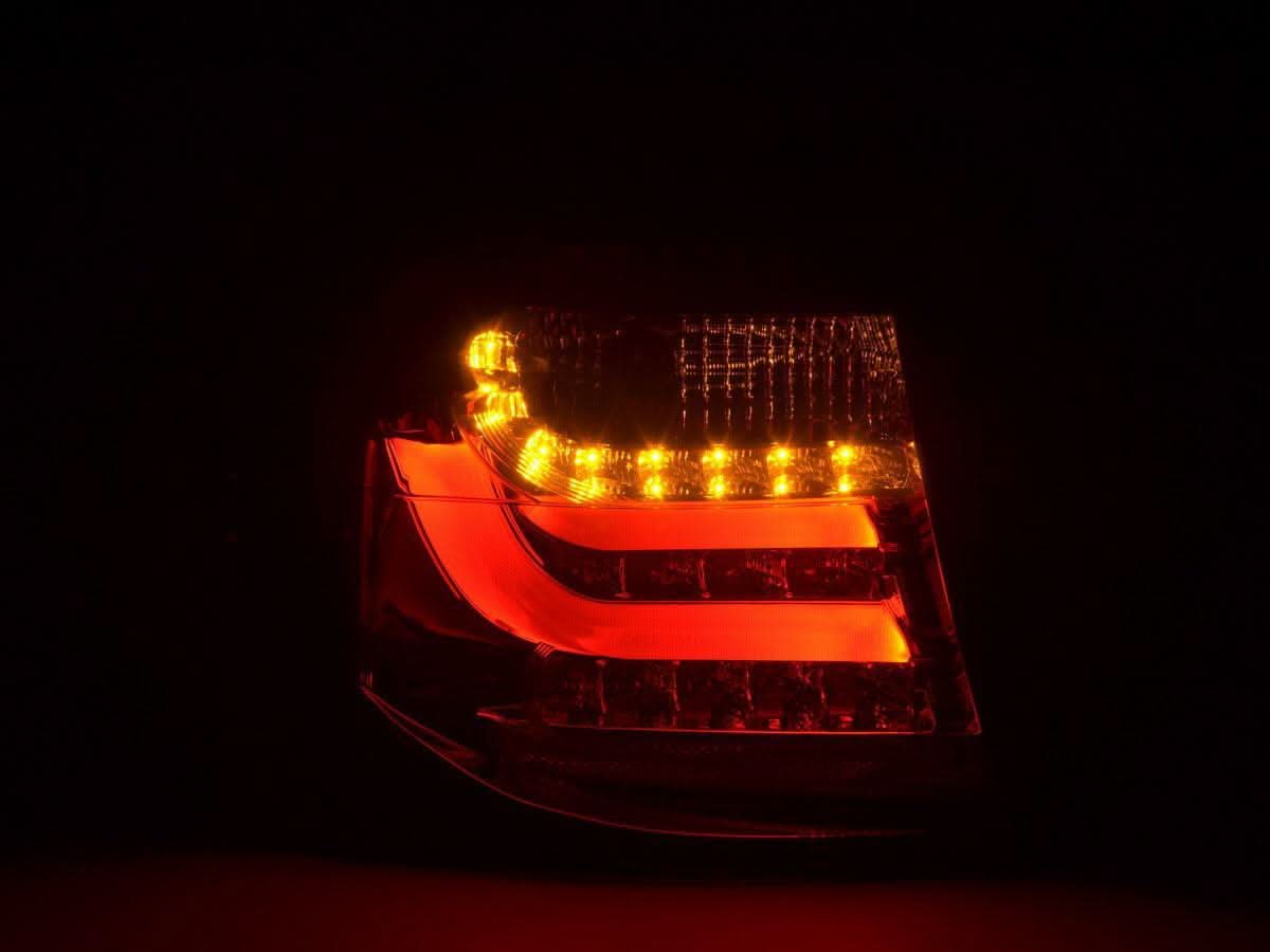 BMW 1 Series E87/E81 -3/5-Door Red/Smoked LED Taillights (2007-2011) - K2 Industries