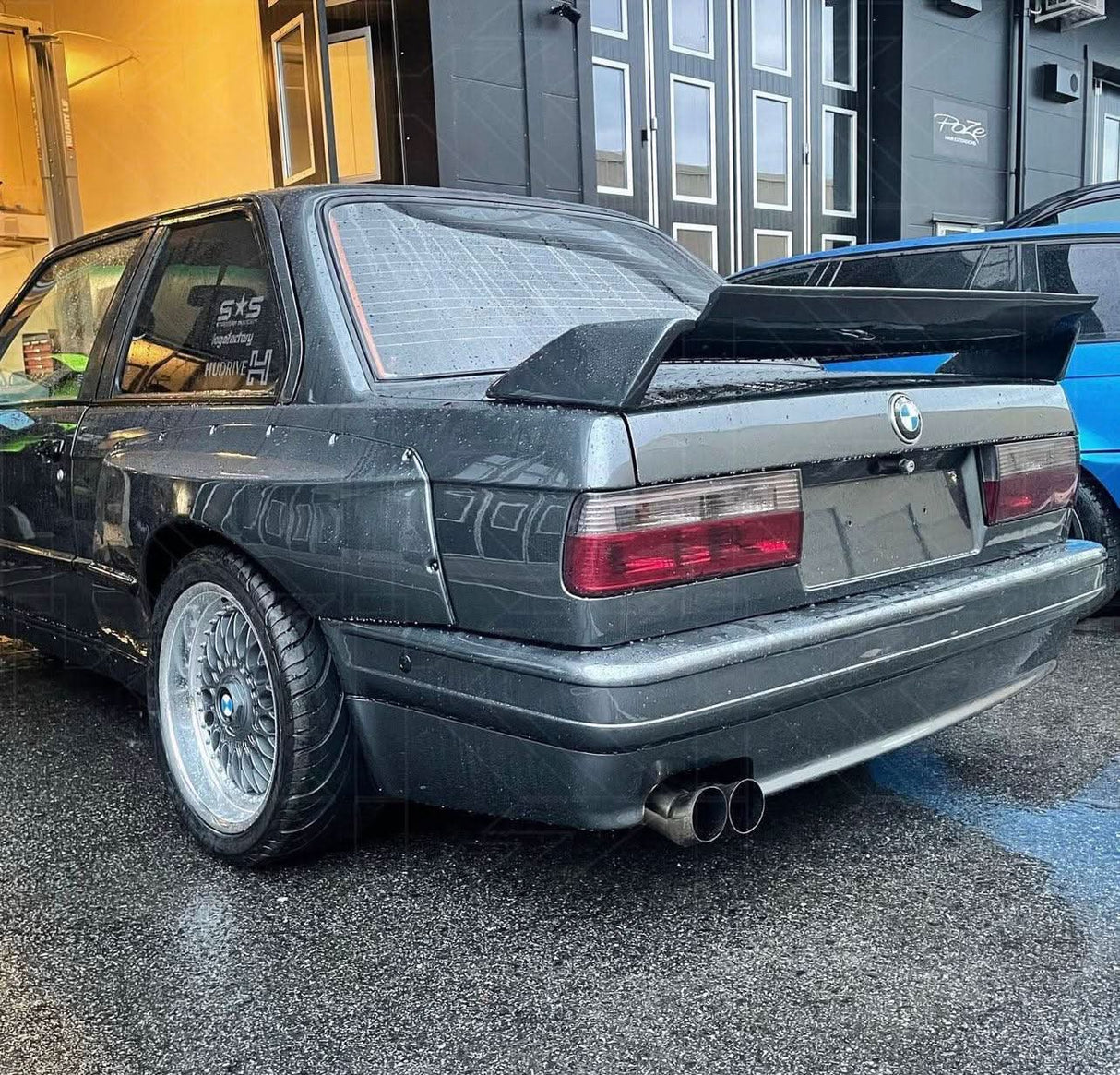 BMW 3-Series E30 Red/ Clear Tail Lights- Facelift (1988-1994) - K2 Industries