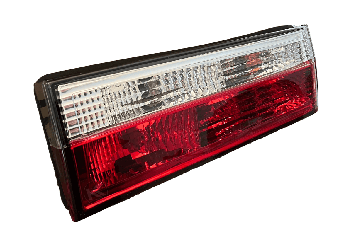 BMW 3-Series E30 Red/ Clear Tail Lights- Facelift (1988-1994) - K2 Industries