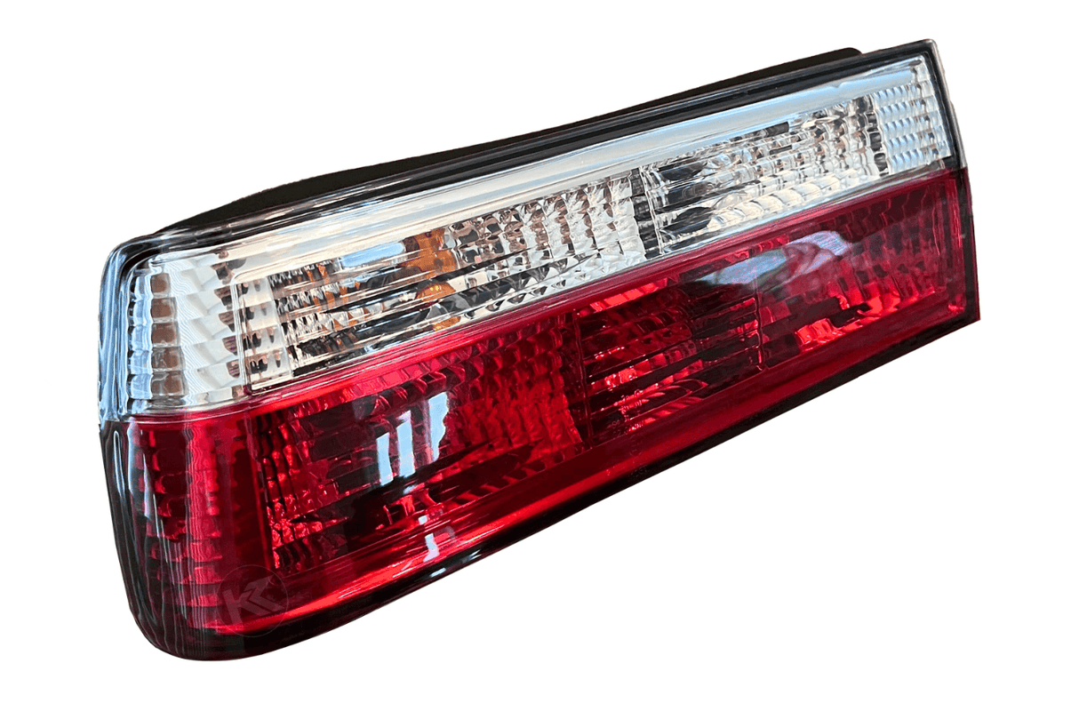 BMW 3-Series E30 Red/ Clear Tail Lights- Facelift (1988-1994) - K2 Industries