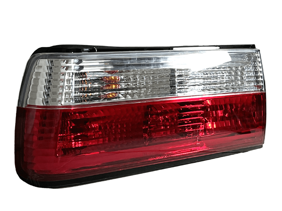 BMW 3-Series E30 Red/ Clear Tail Lights- Facelift (1988-1994) - K2 Industries
