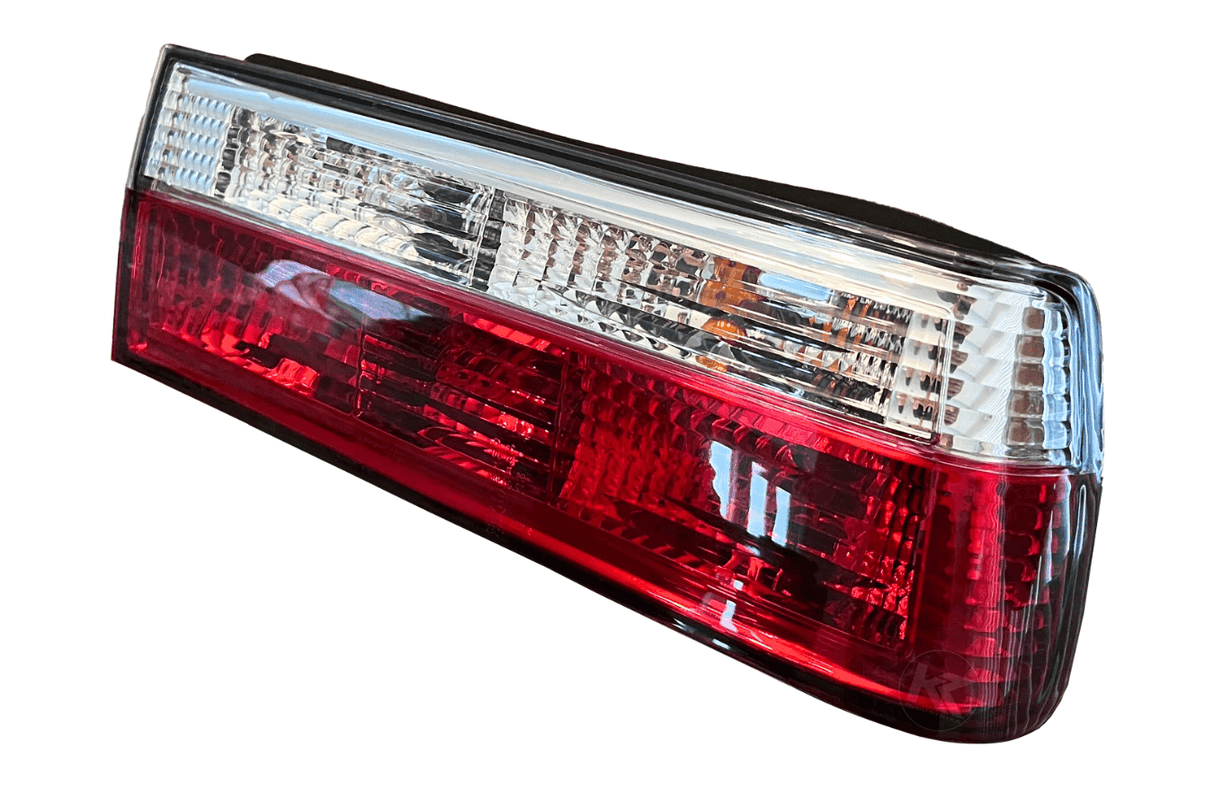 BMW 3-Series E30 Red/ Clear Tail Lights- Facelift (1988-1994) - K2 Industries