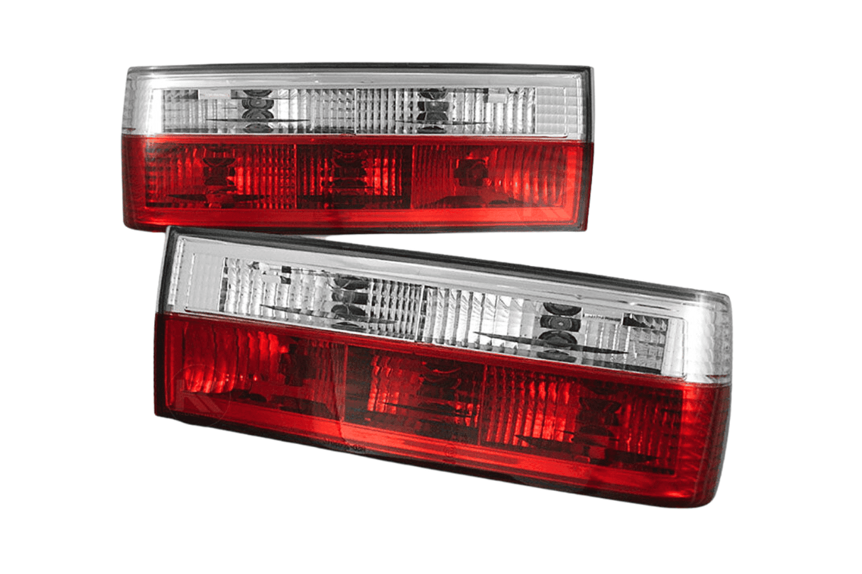 BMW 3-Series E30 Red/ Clear Tail Lights- Pre-Facelift (1982-1987) - K2 Industries