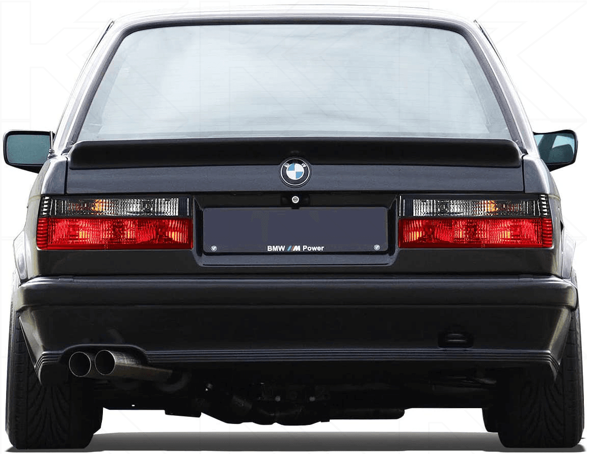BMW 3-Series E30 Red/ Smoked Tail Lights - Pre Facelift (1982-1987) - K2 Industries