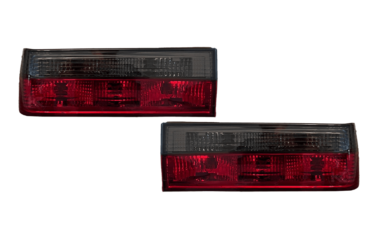 BMW 3-Series E30 Red/ Smoked Tail Lights - Pre Facelift (1982-1987) - K2 Industries