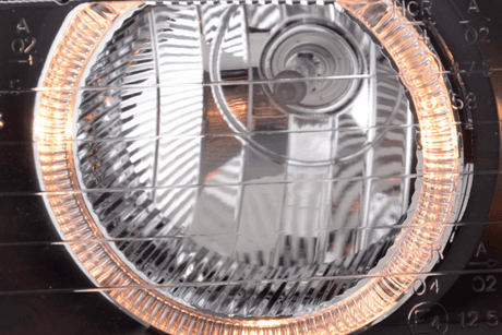 BMW 3 Series E36 Sedan Black Angel Eyes LED Headlights (1992 - 1998) - K2 Industries