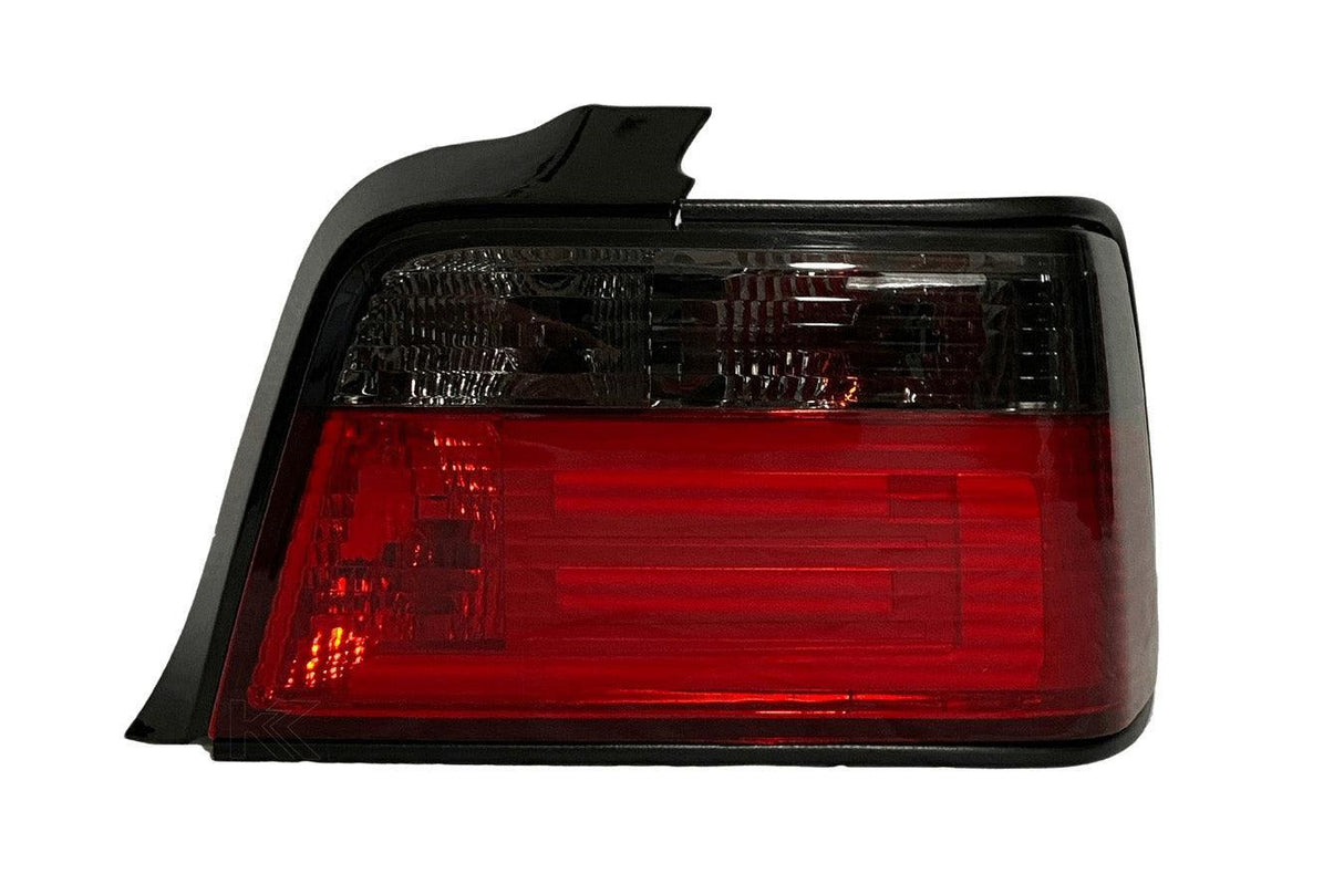 BMW 3 Series E36 Sedan JDM Red/Smoke LED BAR Tail Lights (1991-1998) - K2 Industries