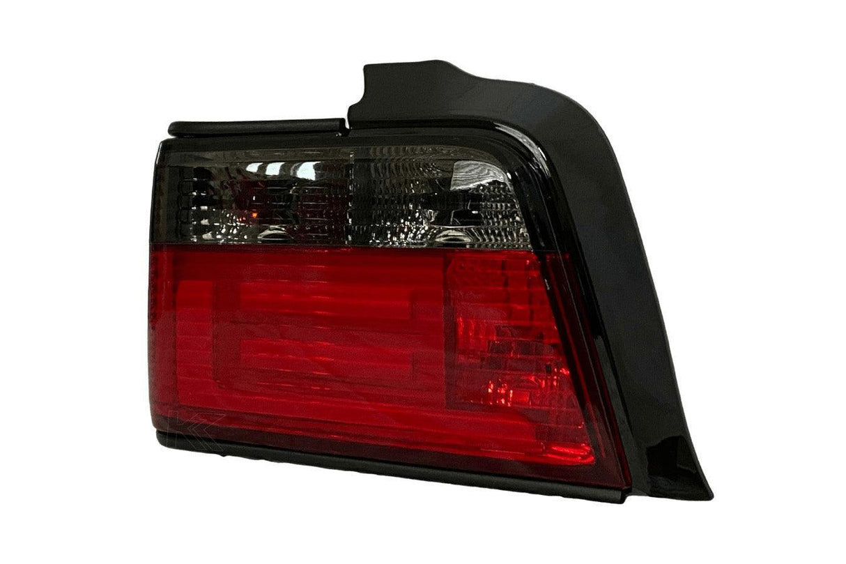 BMW 3 Series E36 Sedan JDM Red/Smoke LED BAR Tail Lights (1991-1998) - K2 Industries