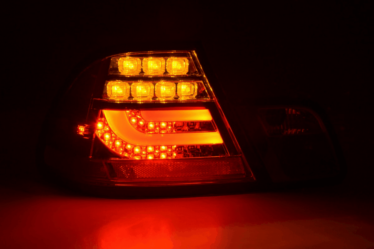 BMW 3-series E46 Coupe Red LED LightBar Taillights Set (1999-2002) - K2 Industries