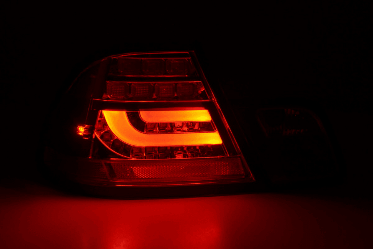 BMW 3-series E46 Coupe Red LED LightBar Taillights Set (1999-2002) - K2 Industries