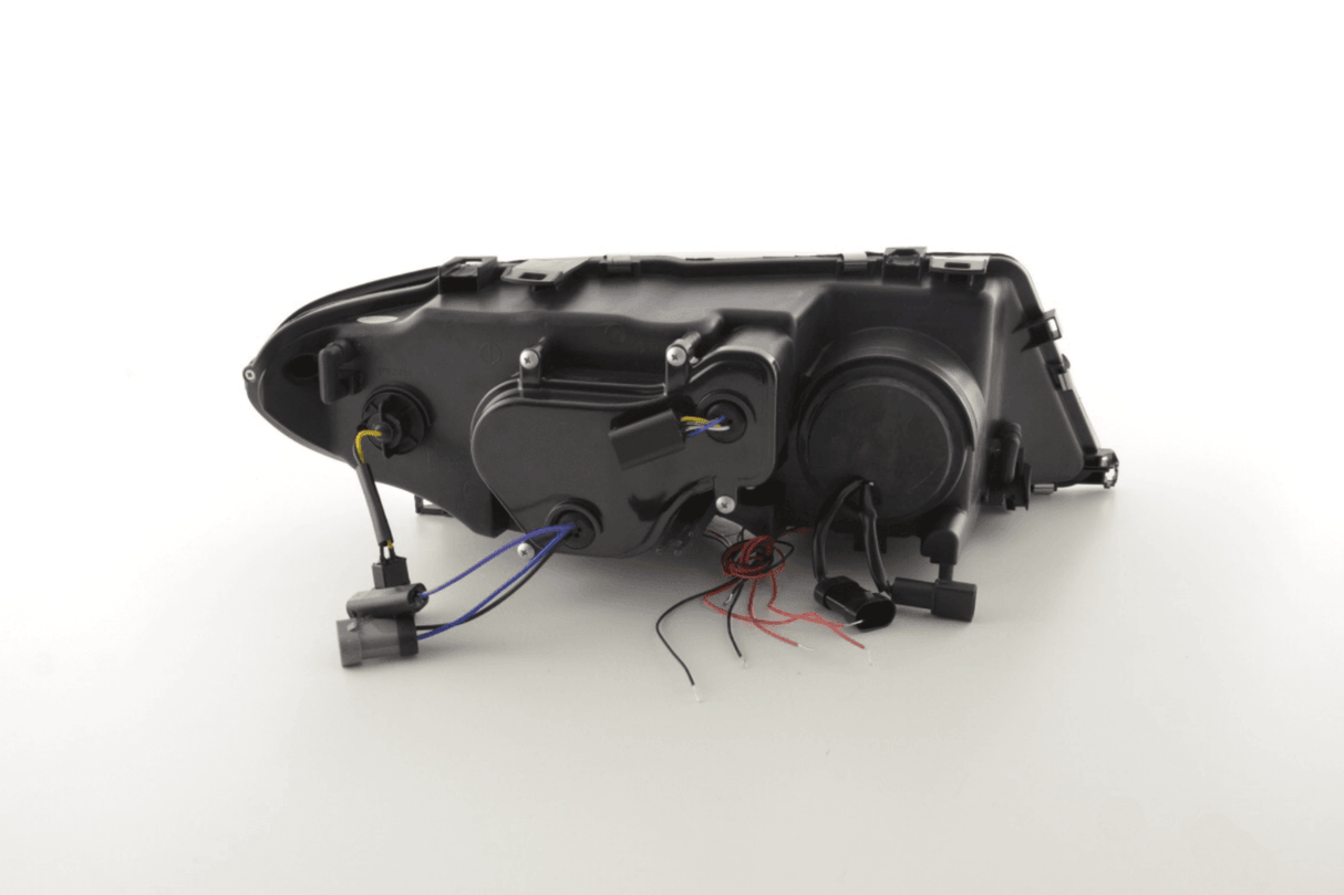 BMW 3-series E46 Coupe/Convertible Black Xenon Angel Eyes Headlights (2003-2005) - K2 Industries