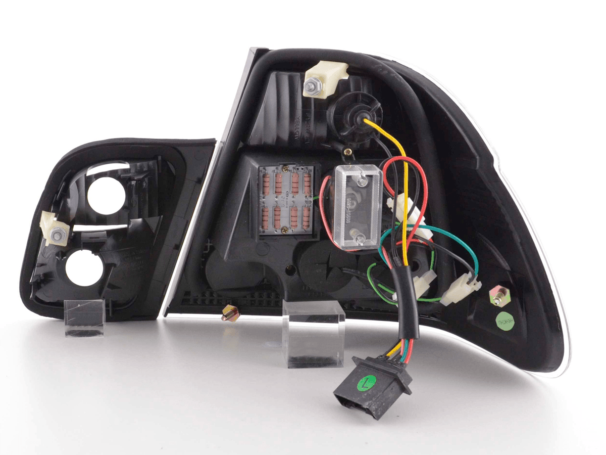 BMW 3 Series E46 Sedan Black Altezza Style LED Taillights - Pre-Facelift (1998-2001) - K2 Industries