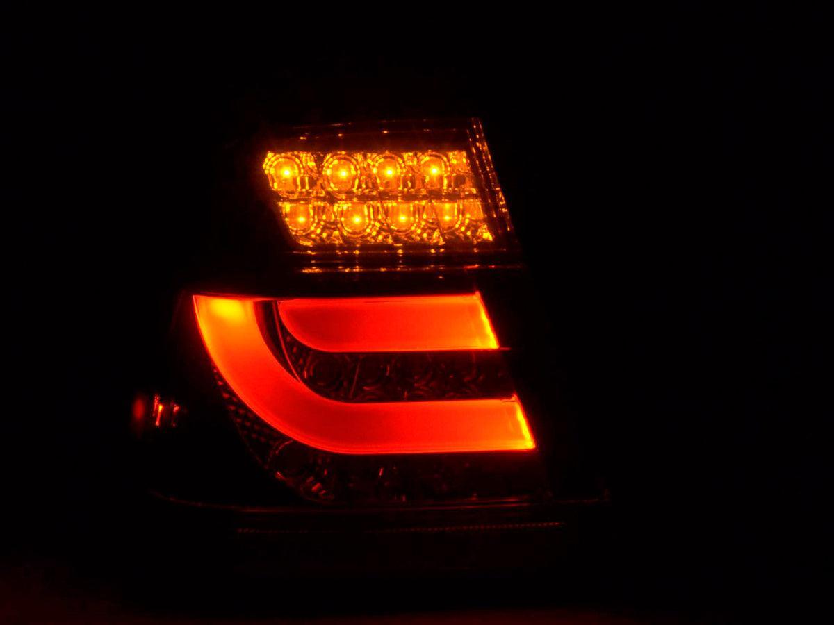 BMW 3-series E46 Sedan Chrome/Smoked LED LightBar Taillights Set- Facelift (2002-2005) - K2 Industries