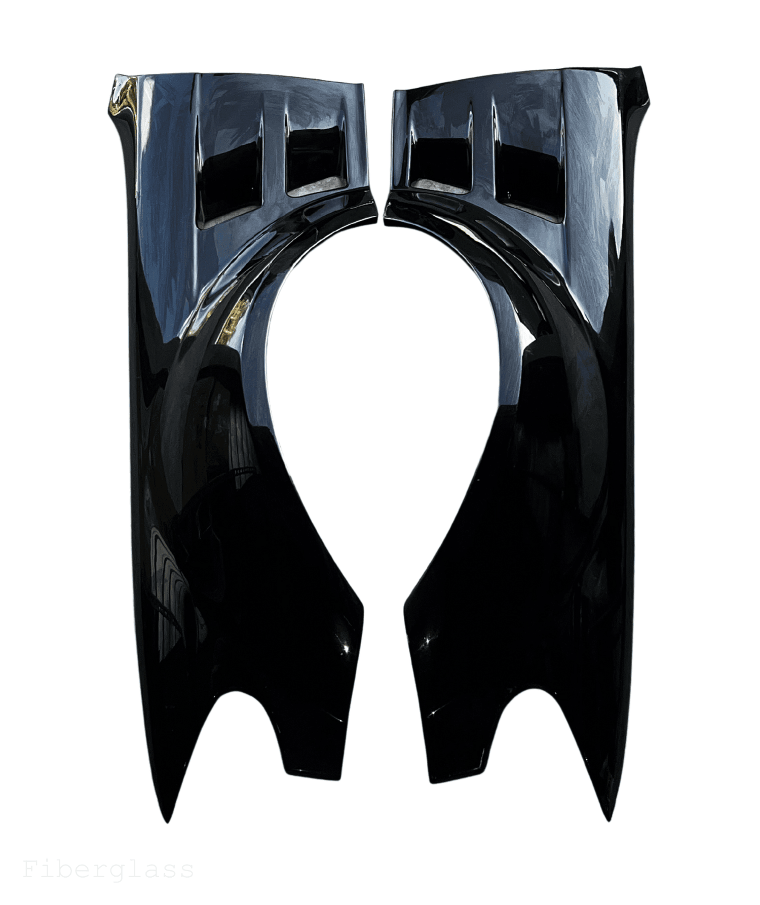 BMW 3-Series E46 Sedan Full Over Fender Kit with Vented Front Fenders - ABS OR Fiberglass - K2 Industries