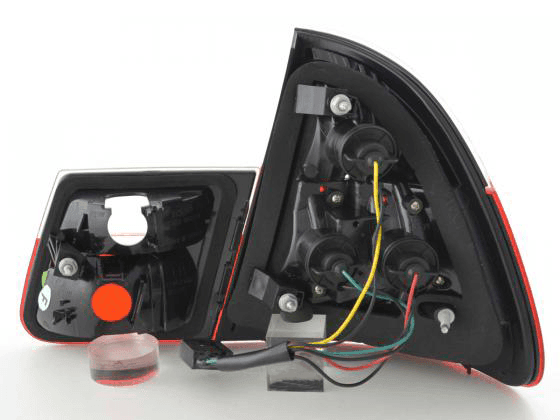 BMW 3 Series E46 Touring JDM Style Red Taillights Set (1999-2002) - K2 Industries