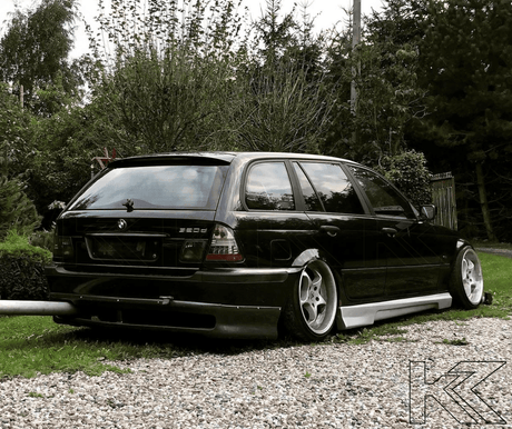 BMW 3-series E46 Wagon/Touring Smoked LED Taillights Set (1999-2005) - K2 Industries