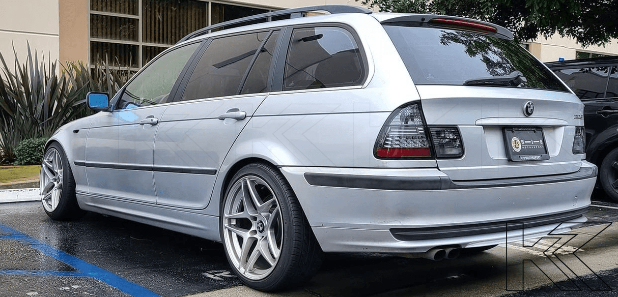 BMW 3-series E46 Wagon/Touring Smoked LED Taillights Set (1999-2005) - K2 Industries