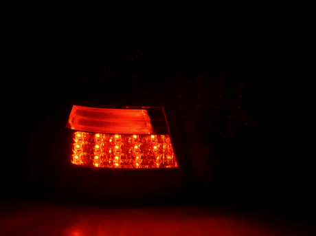 BMW 3-series E46 Wagon/Touring Smoked LED Taillights Set (1999-2005) - K2 Industries