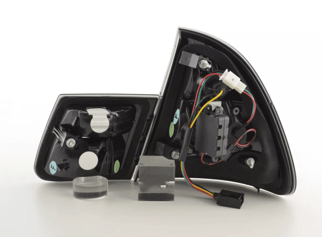 BMW 3-series E46 Wagon/Touring Smoked LED Taillights Set (1999-2005) - K2 Industries