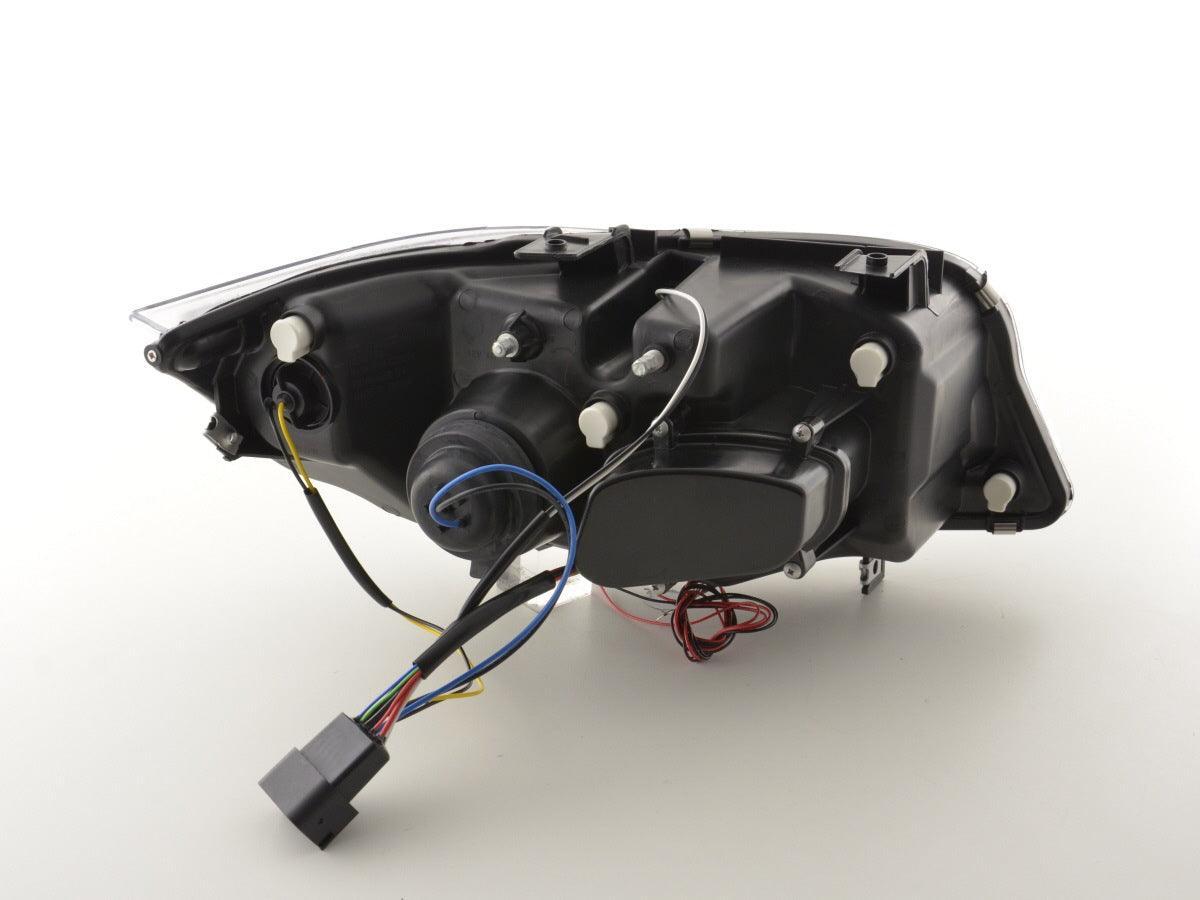 BMW 3-series E90 E91 Black Angel Eyes LED Headlight Set (2005-2012) - K2 Industries