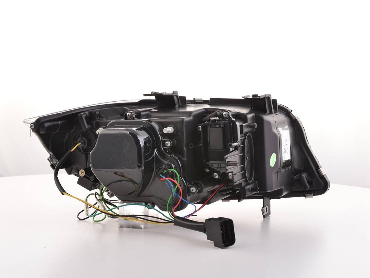 BMW 3 Series E90 /E91 Black LED U BAR Headlights (2005 - 2012) - K2 Industries