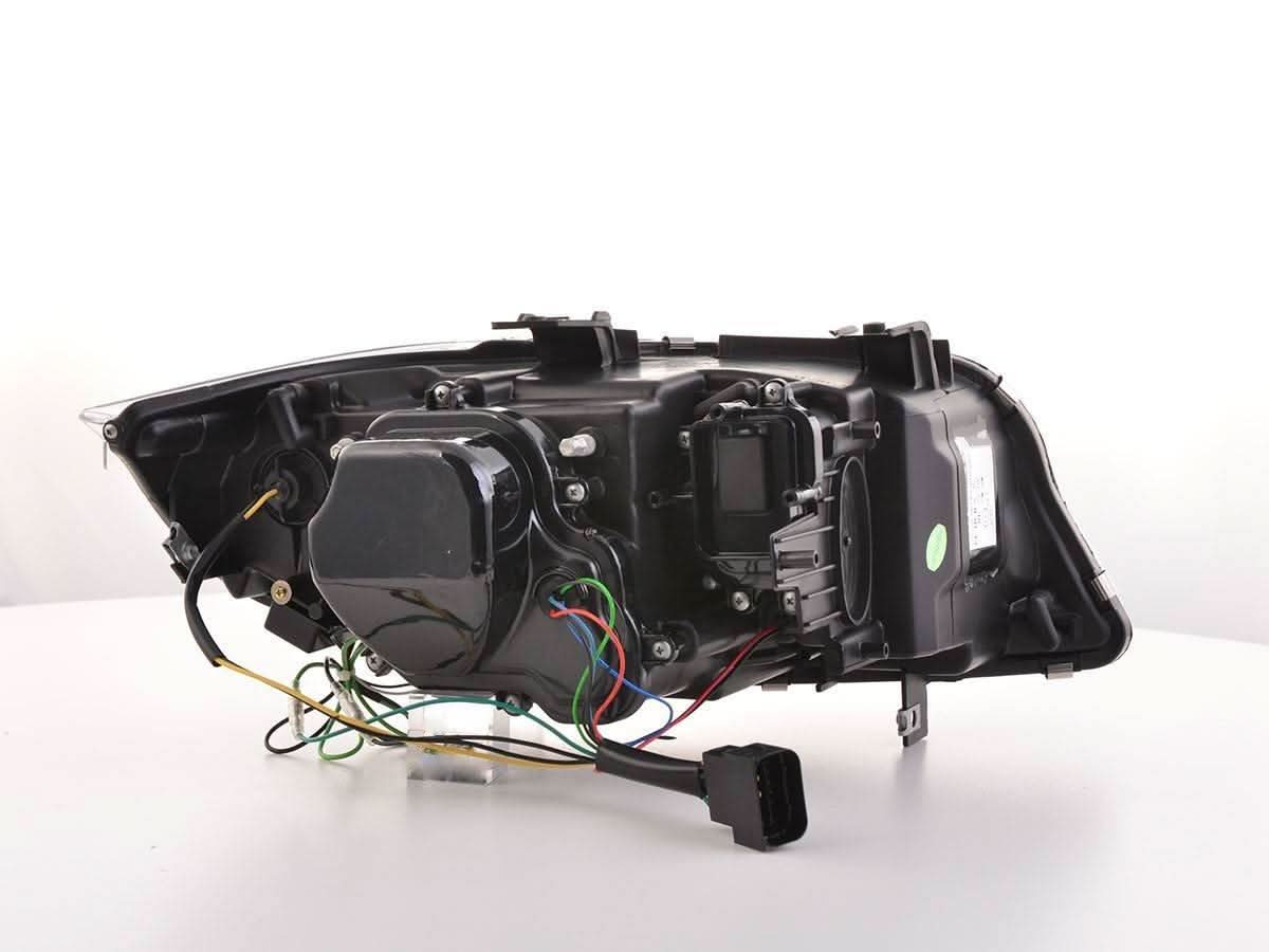 BMW 3 Series E90 /E91 Black LED U BAR Headlights (2005 - 2012) - K2 Industries