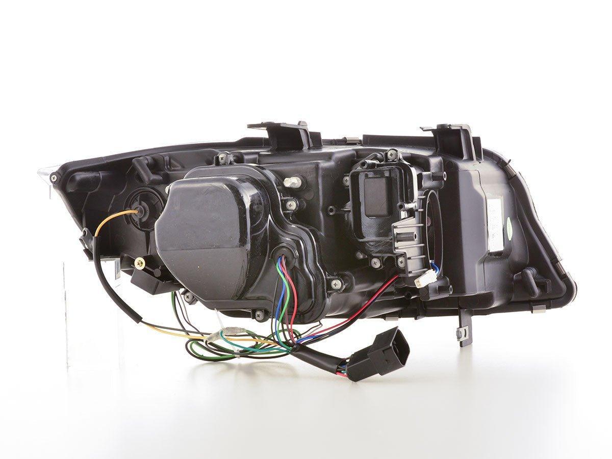 BMW 3-series E90 E91 Black U LED Headlights (2005-2012) - K2 Industries