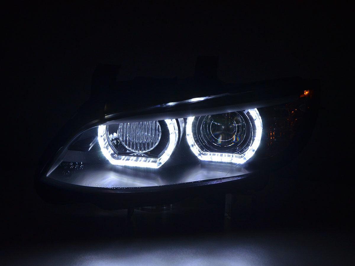 BMW 3-Series E92 / E93 Black Headlights 2006-2010 - For AFS Models - K2 Industries