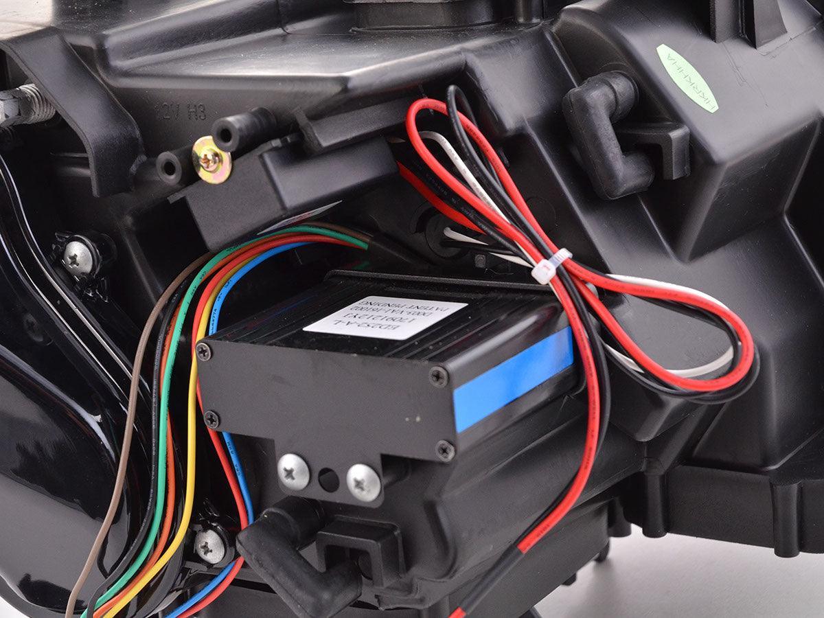 BMW 3-Series E92 / E93 Black Headlights 2006-2010 - For AFS Models - K2 Industries