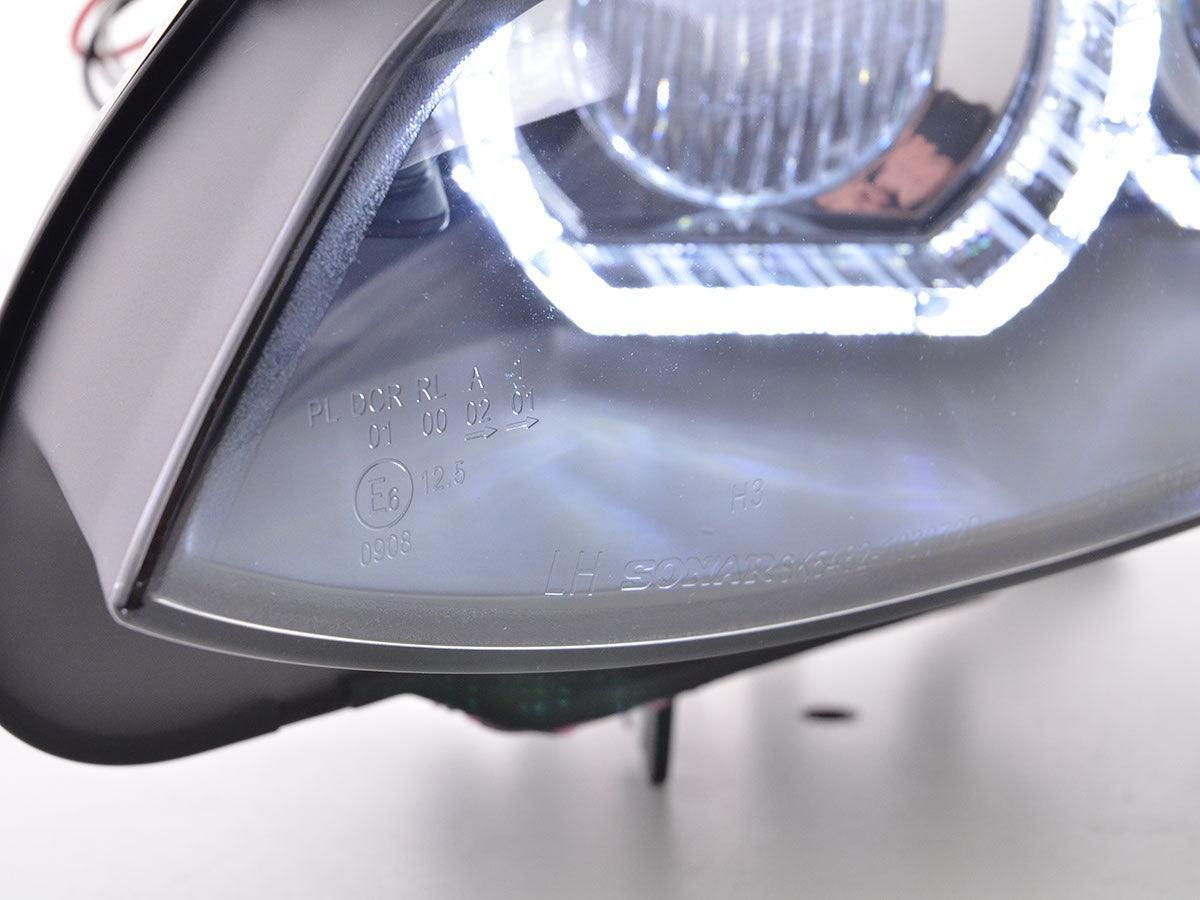 BMW 3-Series E92 / E93 Black Headlights 2006-2010 - For AFS Models - K2 Industries